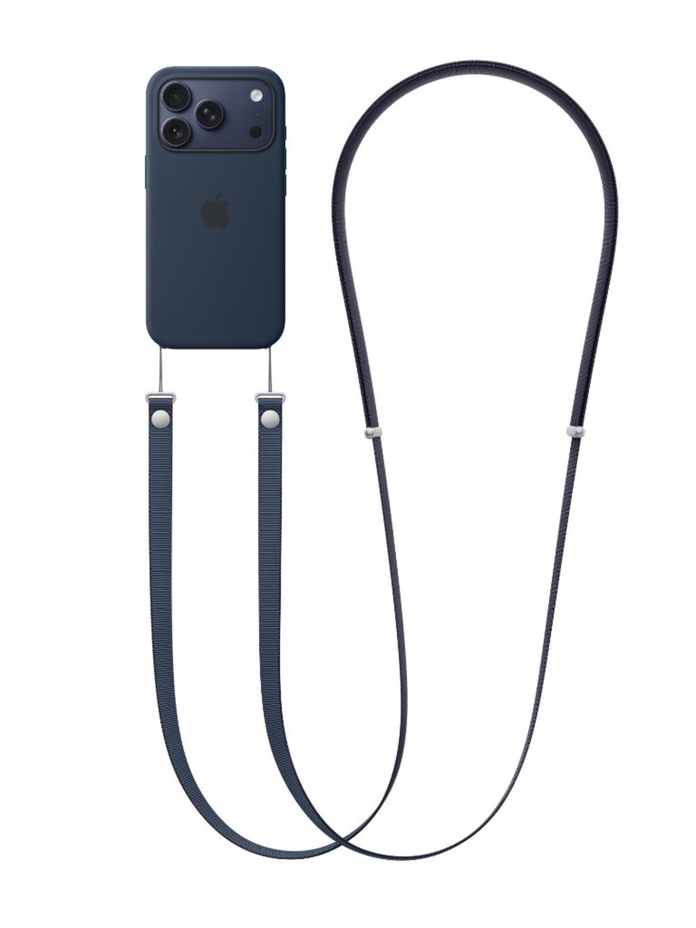 Apple crossbody strap anchor  blue